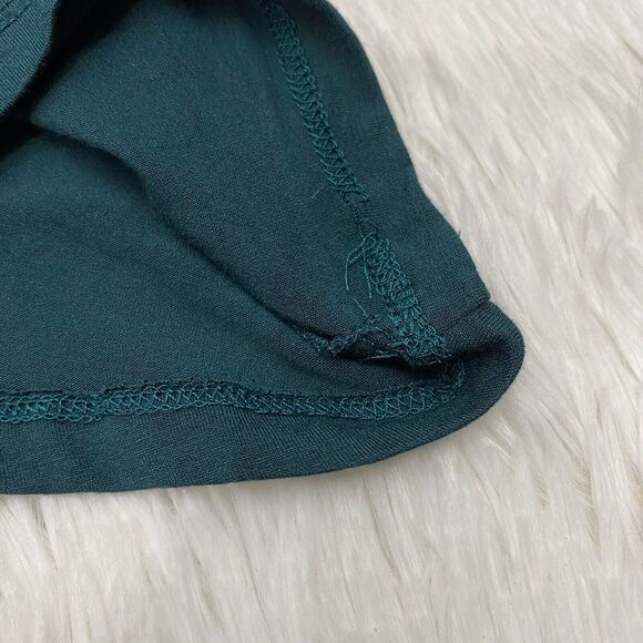 Soprano Top Women's Medium Green Embellished Sleeveless Tank Y2K - Picture 10 of 11